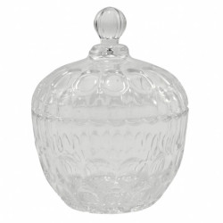 Cukiernica szklana 14x17cm bombonierka 37213